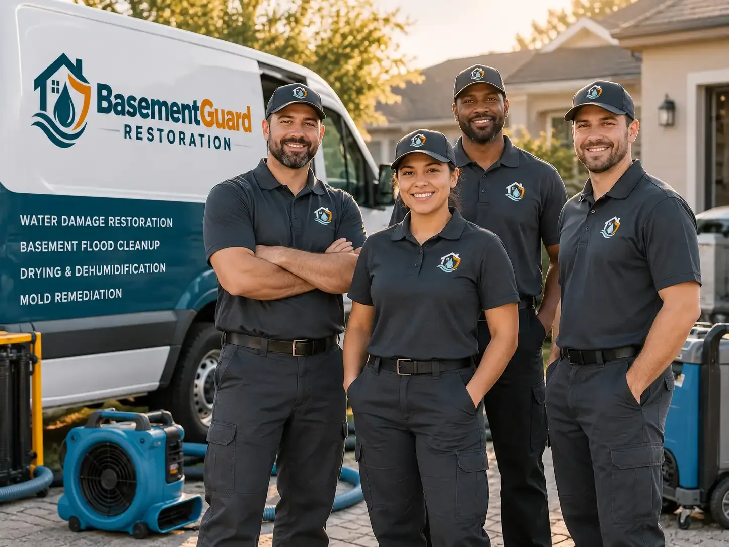 Basement Water Damage Restoration company in Goodrich, TX